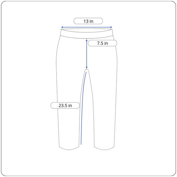 American Eagle Womens Jeans Artist Crop Stretch Blue Size 2 KJ - Picture 3 of 3